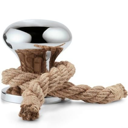 Zarážka dveří HAMBURGER STOPPER 12,5 cm, stříbrná, Philippi