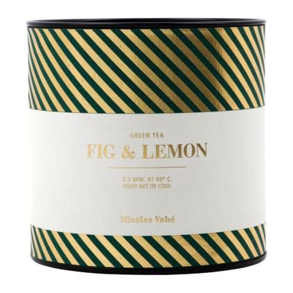 Zelený čaj FÍKY & CITRON, 100 g plechovka, Nicolas Vahé