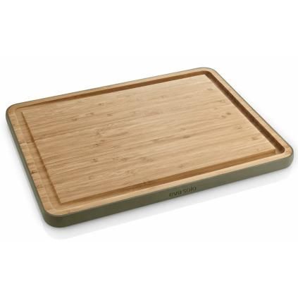 Prkénko na krájení GREEN TOOL 39 x 28 cm, s drážkou na šťávu, bambus, Eva Solo