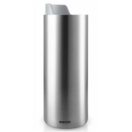 Termohrnek URBAN TO GO 350 ml, šedé víčko, nerez, Eva Solo