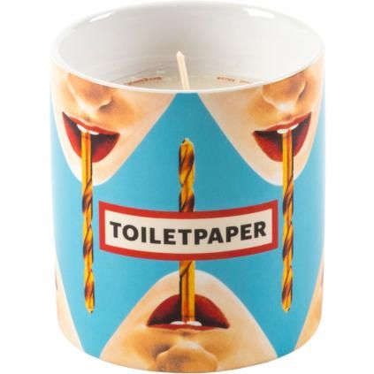 Vonná svíčka TOILETPAPER DRILL 9,5 cm, Seletti
