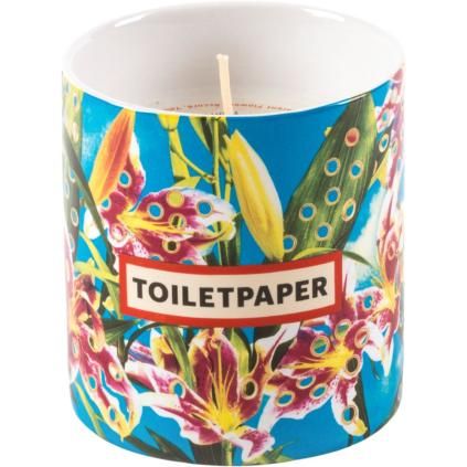 Vonná svíčka TOILETPAPER FLOWERS 9,5 cm, Seletti