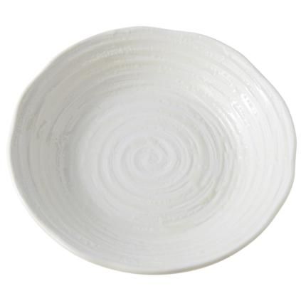 Jídelní miska WHITE SPIRAL 23,5 cm, 600 ml, MIJ