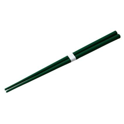 Jídelní hůlky 22,5 cm, zelená, bambus, MIJ