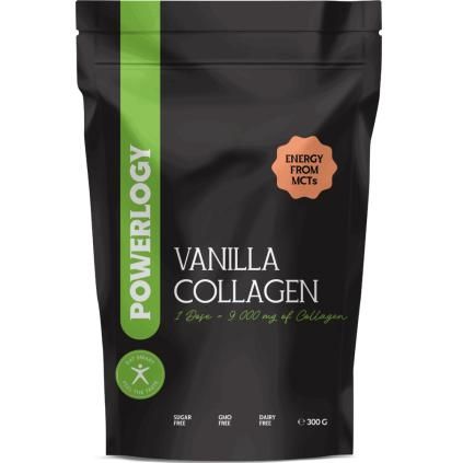 Kolagen 300 g, vanilka, prášek, Powerlogy