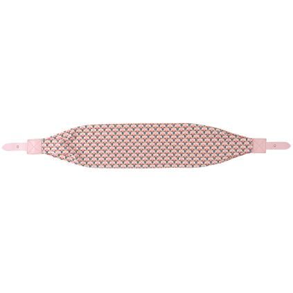Popruh GEOMETRIC PINK 95 cm, bavlna, Polarbox