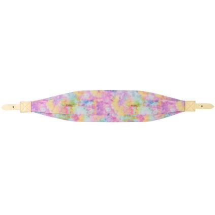 Popruh  TIE DYE YELLOW 95 cm, bavlna, Polarbox