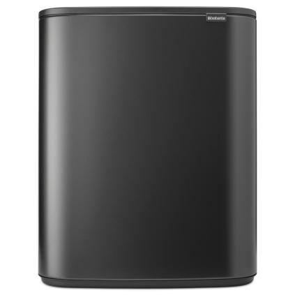 Dotykový odpadkový koš BO TOUCH BIN 60 l, sebevědomě šedá, ocel, Brabantia