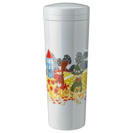 Termoláhev CARRIE 500 ml, oblačná, nerezová ocel, Stelton