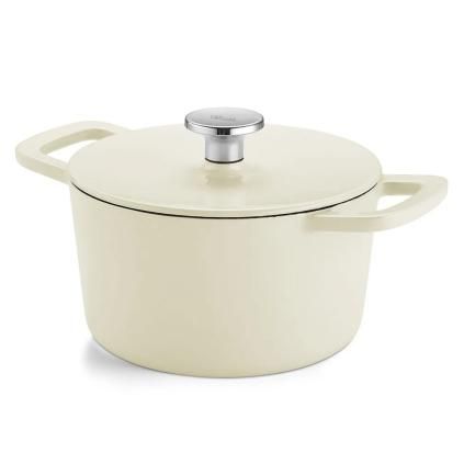 Hrnec MOMENTS 20 cm, slonovinově bílá, litina, Fissler