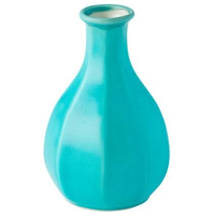 Láhev na saké AQUA 230 ml, modrá, keramika, MIJ
