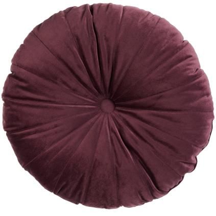 Dekorační polštář MANDARIN 40 cm, fialová, polyester, KAAT Amsterdam