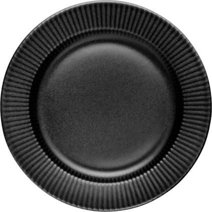 Snídaňový talíř LEGIO NOVA 22 cm, černá, kamenina, Eva Solo