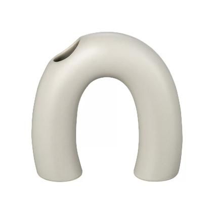 Váza KAGETSU 12 cm, světle šedá, kamenina, Blomus