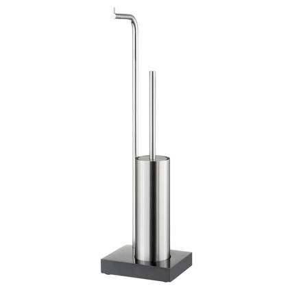 WC sluha MODO 66 cm, stříbrná, matná nerezová ocel, Blomus
