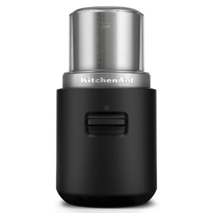 Mlýnek na kávu 5KBGR111, bezdrátový, včetně baterie, matná černá, KitchenAid