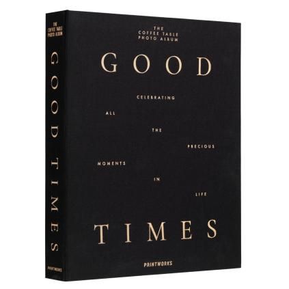 Fotoalbum GOOD TIMES, černá, Printworks