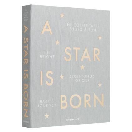 Fotoalbum A STAR IS BORN, šedá, Printworks