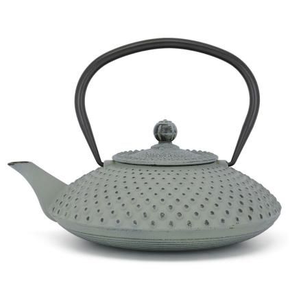 Čajová konvice s infuzérem XILIN 1,25 l, světle zelená, litina, Bredemeijer