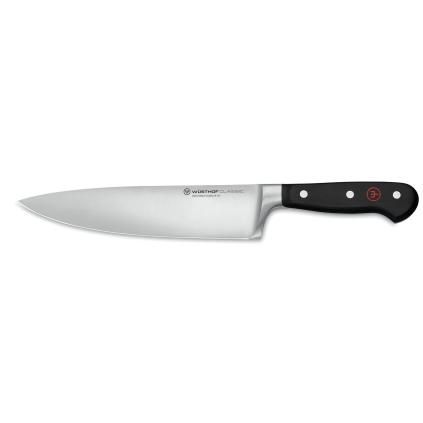 Kuchařský nůž CLASSIC 20 cm, černá, plast, Wüsthof
