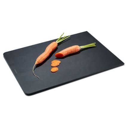 Prkénko na krájení DURACORE 34 x 24 cm, černá, dřevo, Continenta