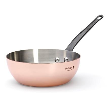 Hluboká pánev PRIMA MATERA 20 cm, měď, de Buyer