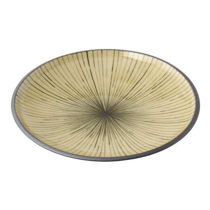 Talíř na tapas DK GREEN 17 cm, zelená, keramika, MIJ