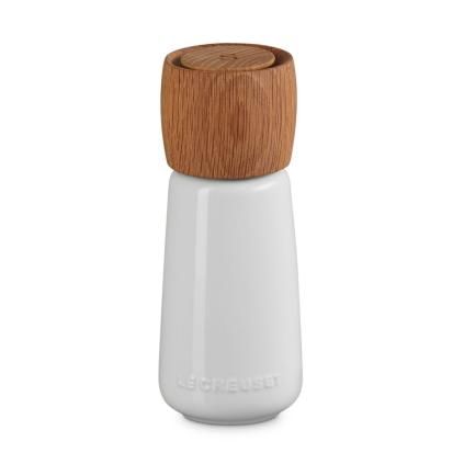 Mlýnek na sůl 17 cm, WHITE, kamenina, Le Creuset