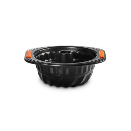 Forma na bábovku 22 cm, černá, ocel, Le Creuset