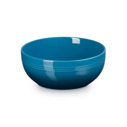 Jídelní miska COUPE 16 cm, 770 ml, DEEP TEAL, kamenina, Le Creuset
