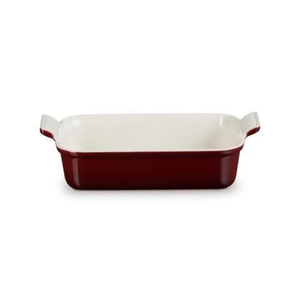 Zapékací mísa HERITAGE 26 cm, 2,4 l, GARNET, kamenina, Le Creuset