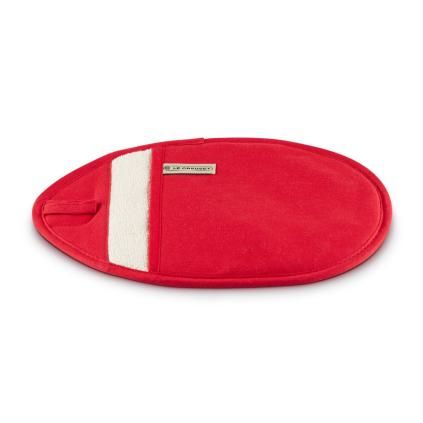 Chňapka na hrnec 32 x 20 cm, CERISE, bavlna, Le Creuset