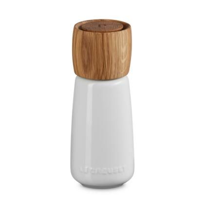 Mlýnek na pepř 17 cm, WHITE, kamenina, Le Creuset
