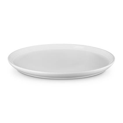 Jídelní talíř COUPE 27 cm, WHITE, kamenina, Le Creuset