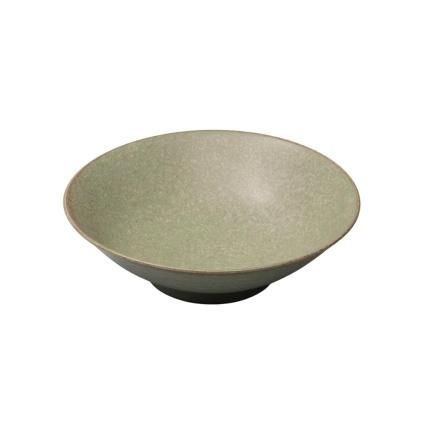 Jídelní mísa GREEN FADE 24 cm, 900 ml, zelená, keramika, MIJ