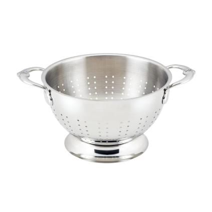 Cedník PROVISIONS 4,7 l, stříbrná, nerezová ocel, Hestan