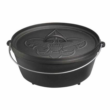 Kotlík BOY SCOUT 5,7 l, litina, Lodge