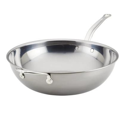 Wok NANOBOND TITANIUM 36 cm, nerezová, Hestan