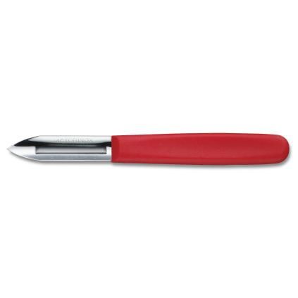 Škrabka na zeleninu 16 cm, červená, plast, Victorinox