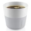 Termohrnek 230 ml, sada 2 ks, na kávu Lungo, světle šedá, Eva Solo