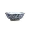Jídelní miska HERRINGBONE INDIGO IKAT 20 cm, 1 l, MIJ