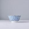 Jídelní miska HERRINGBONE INDIGO IKAT 13 cm, 350 ml, MIJ