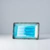 Talíř na sushi SKY BLUE 21,5 x 13 cm, MIJ