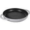 Grilovací pánev 22 cm, grafitově šedá, litina, Staub