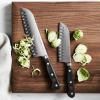 wusthof classic 2 piece santoku knife set c