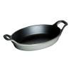 Oválný litinový mini pekáč grafitově šedý 15 cm Staub