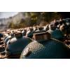 Gril na dřevěné uhlí M 38 cm, zelená, Big Green Egg