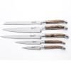 164813 3 sada nozu s magnetickym stojanem laguiole luxury 6 ks olive