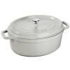 Hrnec COCOTTE 23 cm, bílý lanýž, litina, Staub