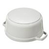 Hrnec COCOTTE 26 cm, bílý lanýž, litina, Staub